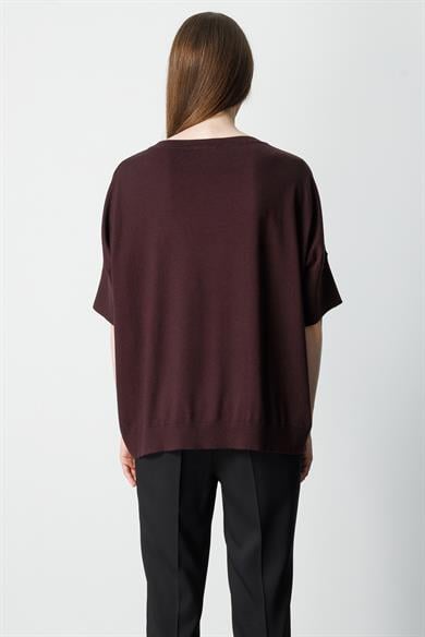 O Yaka Oversize Triko