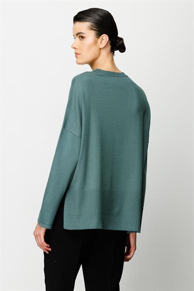 O Yaka Oversize Triko