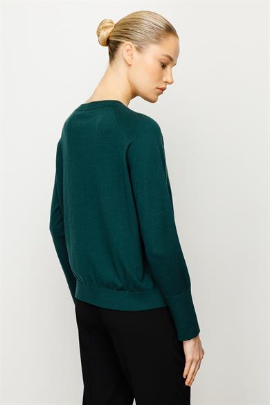 O Yaka Raglan Kol Triko