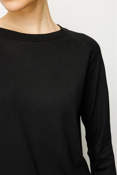 O Yaka Raglan Kol Triko