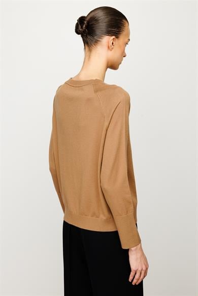 O Yaka Raglan Kol Triko