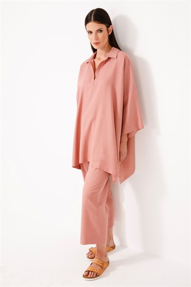 Over Size Keten Tunik