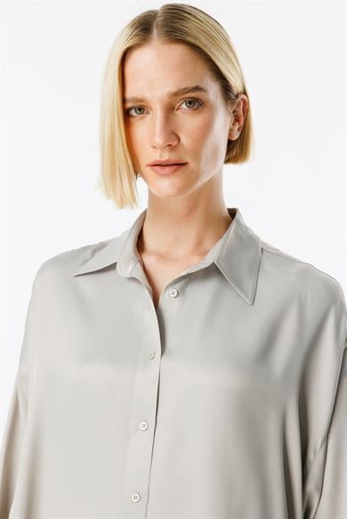Oversize Düşük Kol Bluz