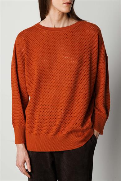 Petek Örgü Oversize Triko