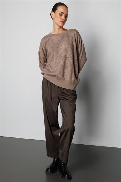 Petek Örgü Oversize Triko