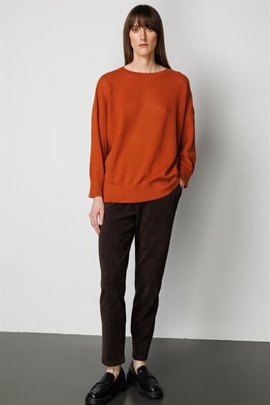 Petek Örgü Oversize Triko