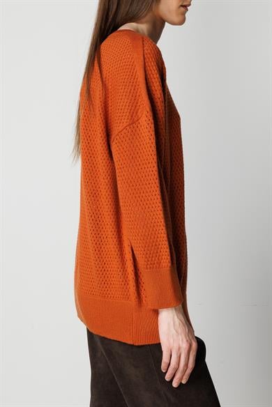 Petek Örgü Oversize Triko