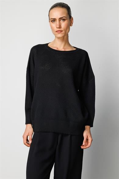 Petek Örgü Oversize Triko