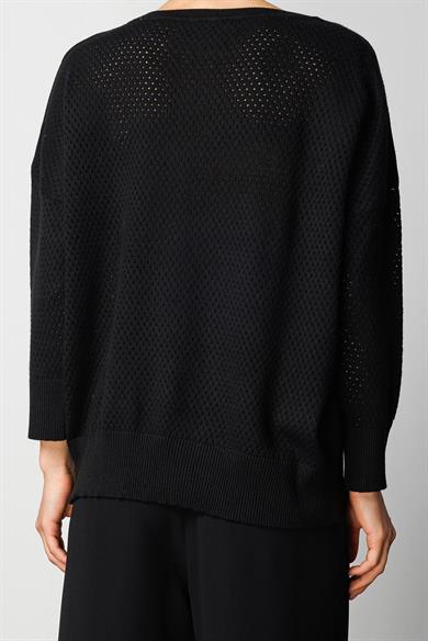 Petek Örgü Oversize Triko