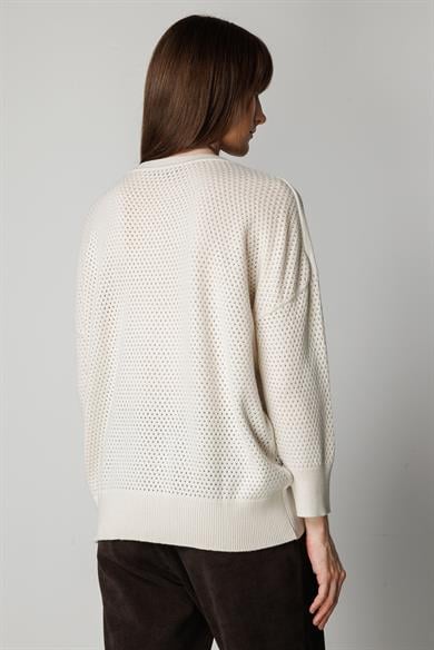 Petek Örgü Oversize Triko