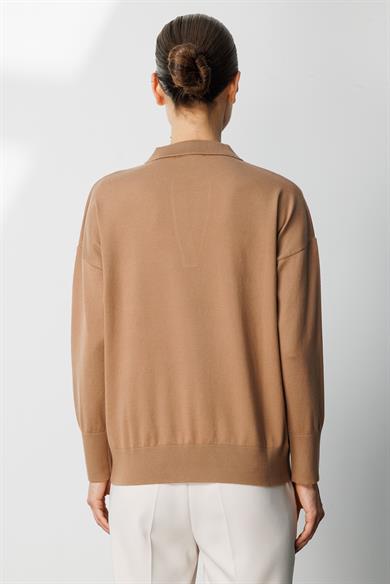 Polo Yaka Uzun Kol Triko