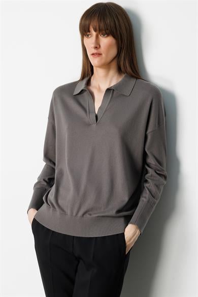 Polo Yaka Uzun Kol Triko