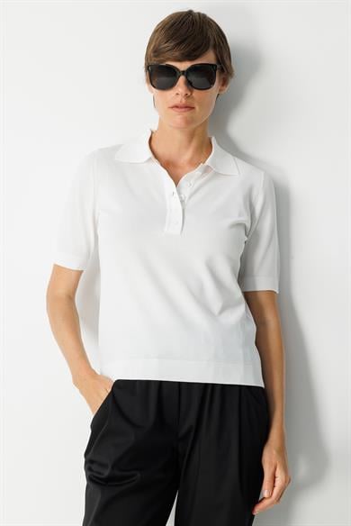 Polo Yaka Yarım Kol Triko