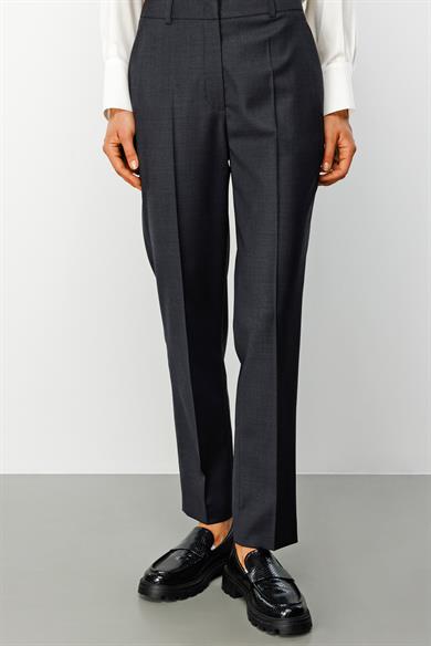 Slim Fit Cepli Yün Pantolon