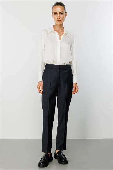 Slim Fit Cepli Yün Pantolon