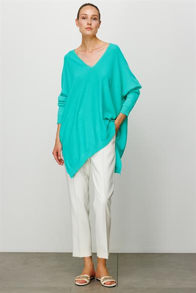 V Yaka Oversize Triko