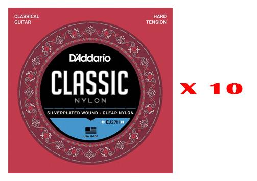 (10 LU SET) KLASİK GİTAR TEL SETİ (4/4),