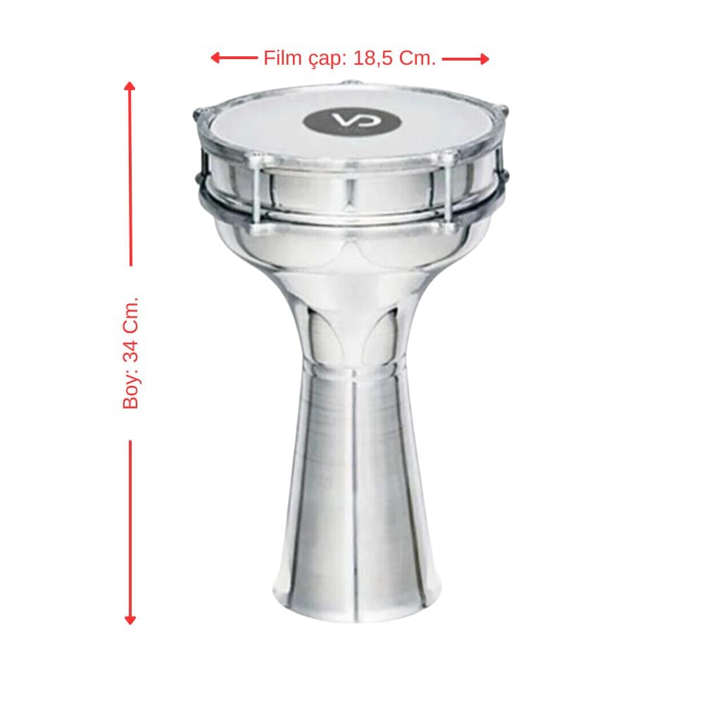 3 Numara Alüminyum Darbuka