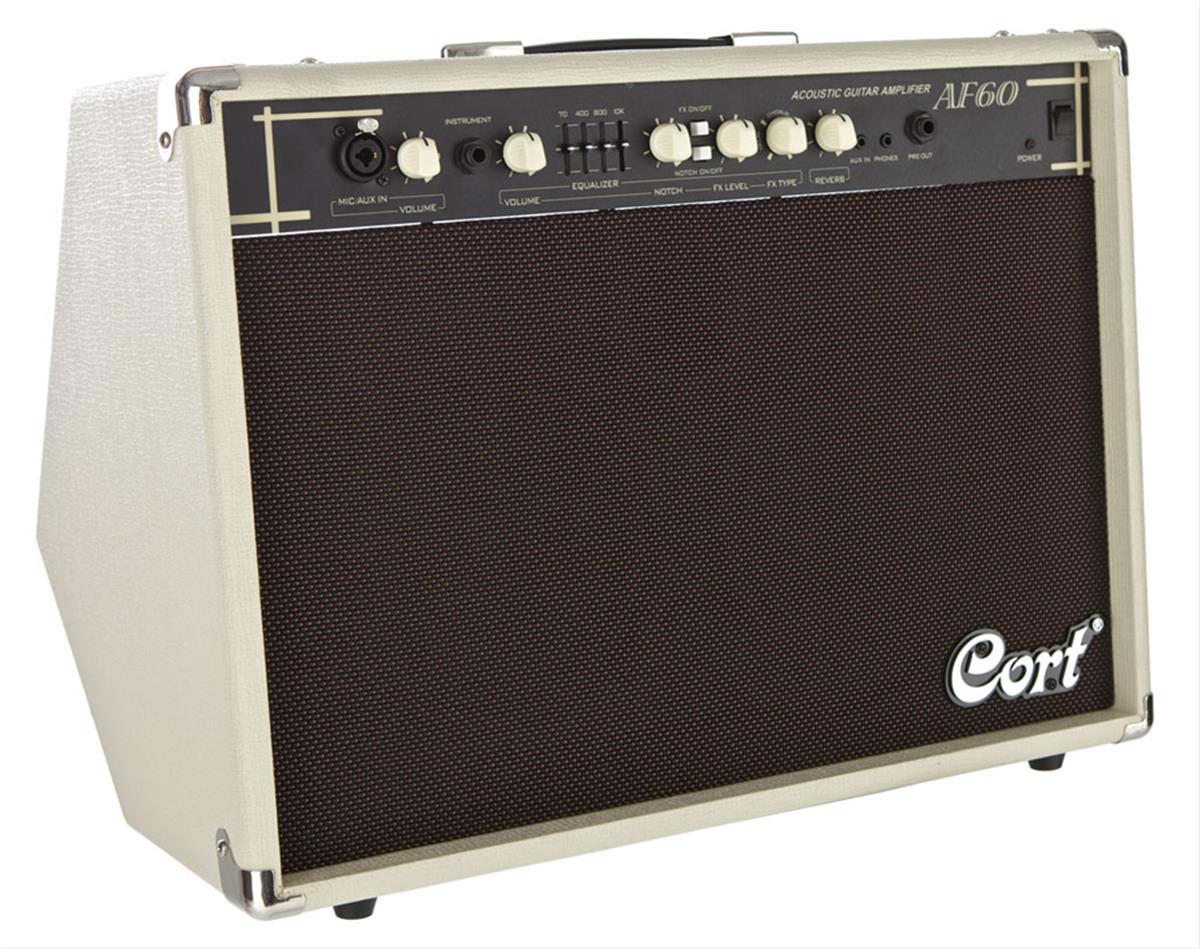 Cort AF60 AKUSTİK GİTAR (VE SAZ) AMFİSİ, 60W