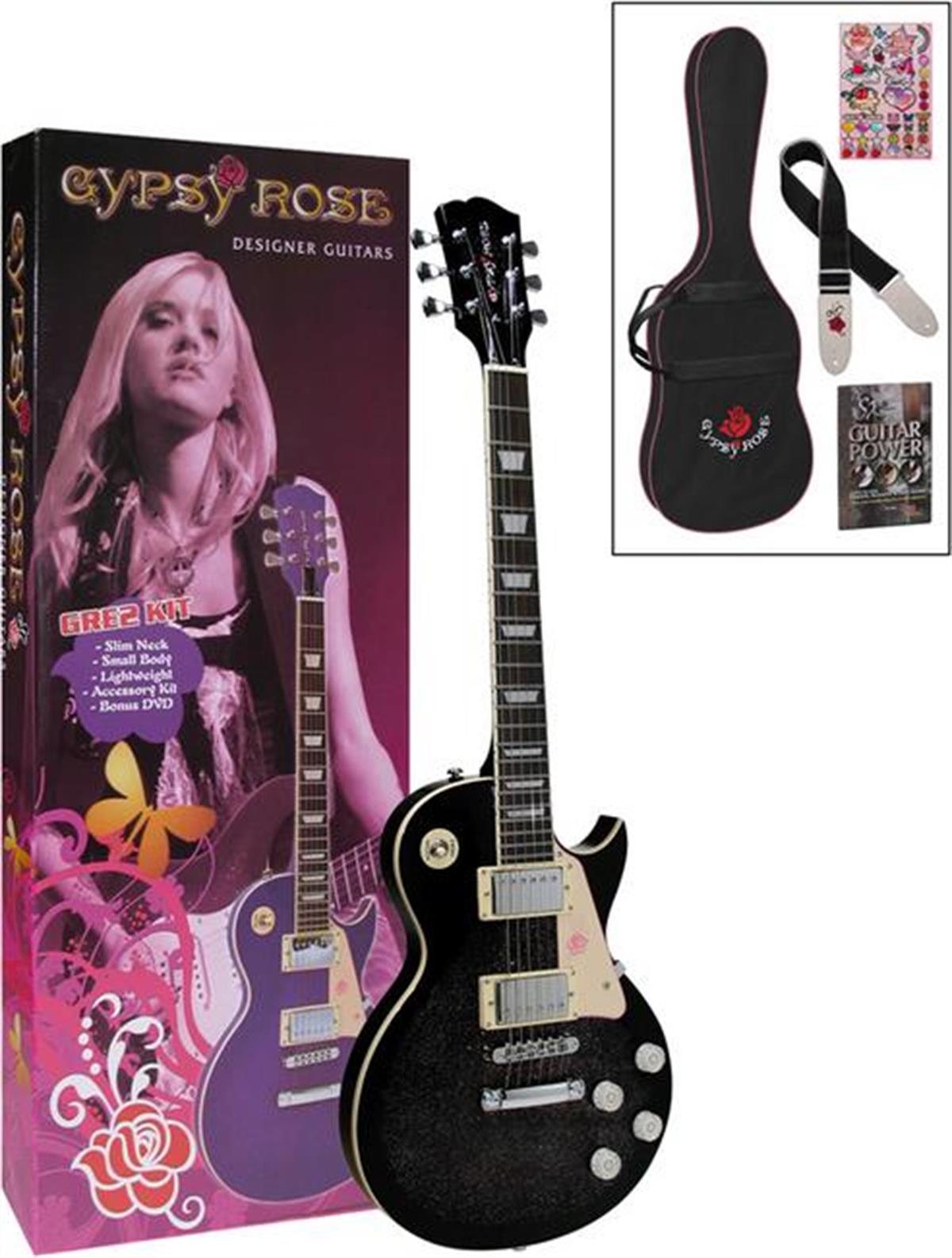 Valencia GRE2KCBK ELEKTRO GİTAR GYPSY ROSE SET
