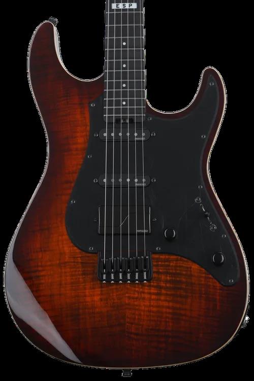 ESP E-II SN-III HT Tiger Eye Sunburst Elektro Gitar