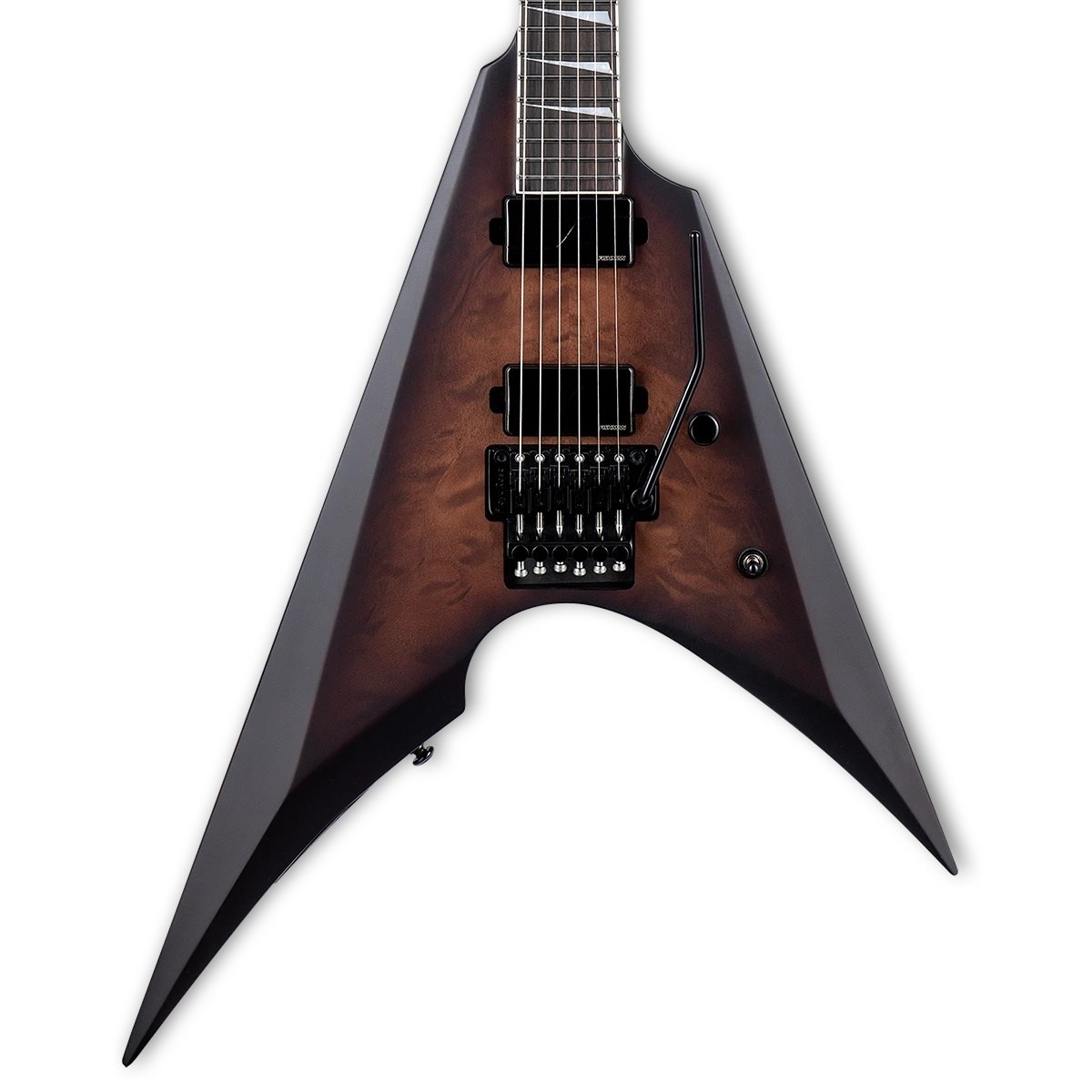ESP LTD Arrow-1000 Dark Brown Sunburst Satin Elektro Gitar
