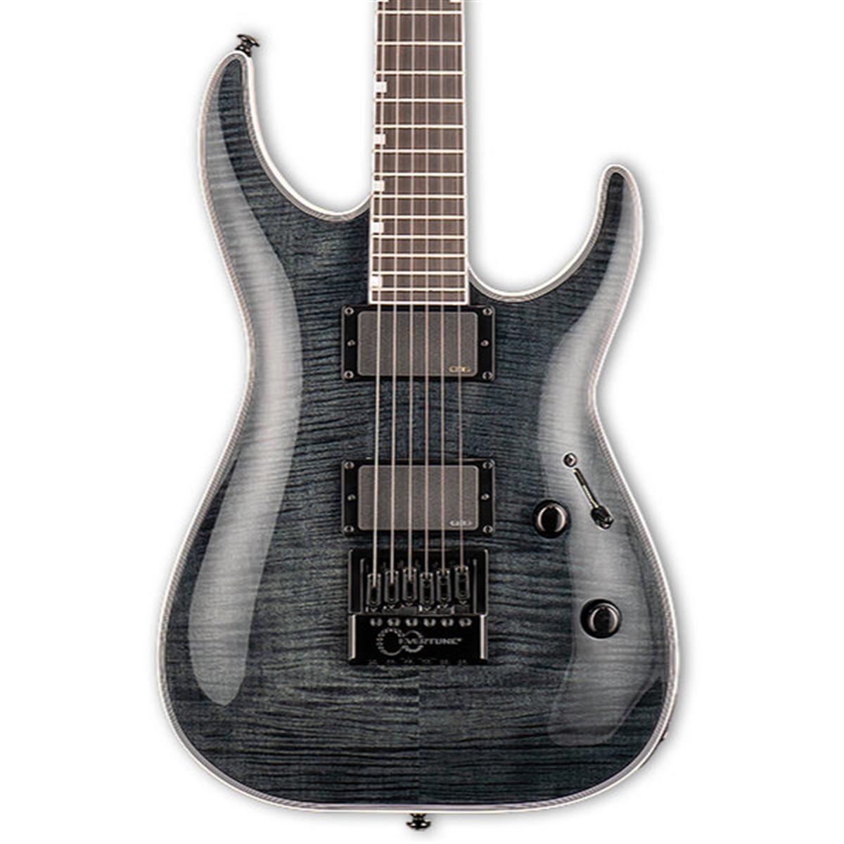 ESP LTD MH-1000 Evertune See Thru Black Elektro Gitar