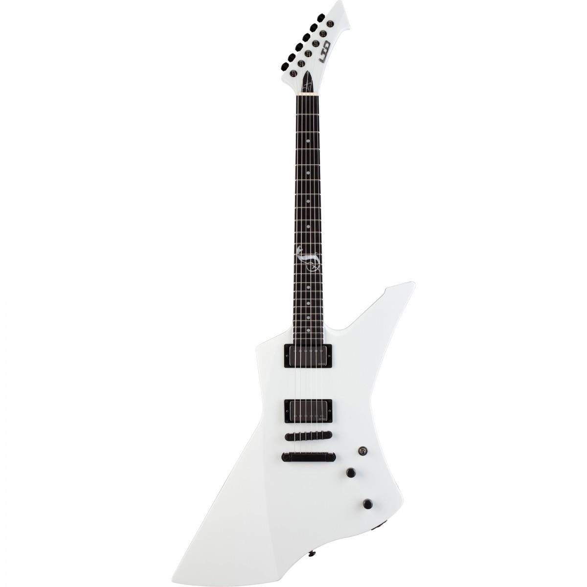 ESP LTD Snakebyte James Hetfiled Signature Snow White Solak Elektro Gi̇tar