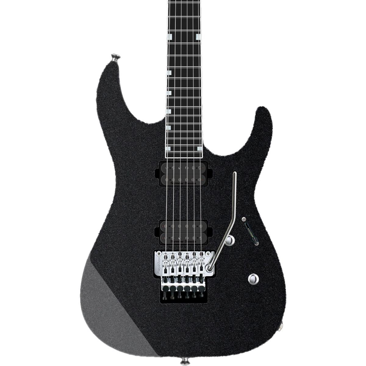 ESP USA Custom M II NTB FR CH Sapphire Black Metallic Elektro Gitar