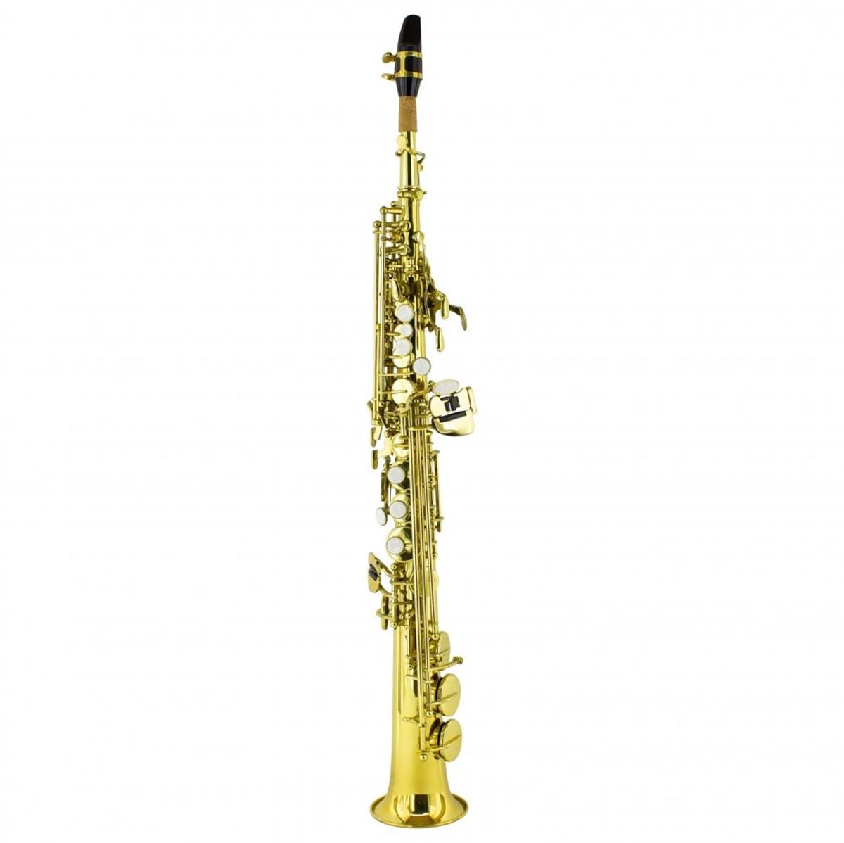 Fox YSA-7318L Soprano Saksafon (Gold Lacquer)