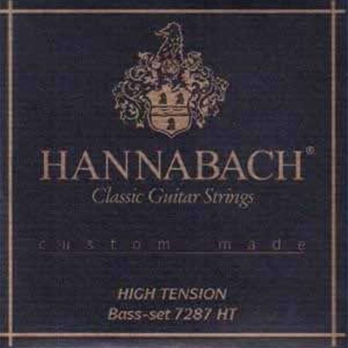 Hannabach 7287HT Klasik Gitar 3'lü Bas Tel Seti