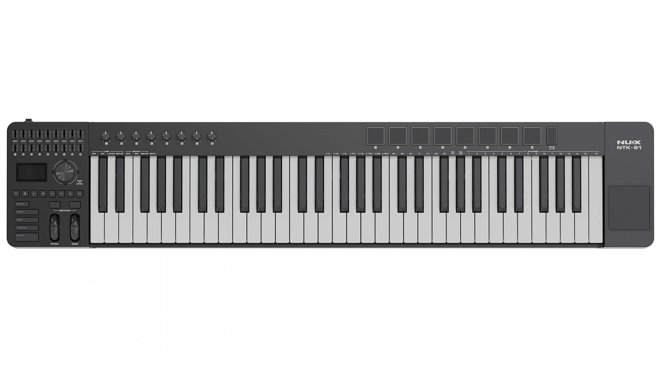 Nux NTK-61 61 Tuşlu Midi Klavye