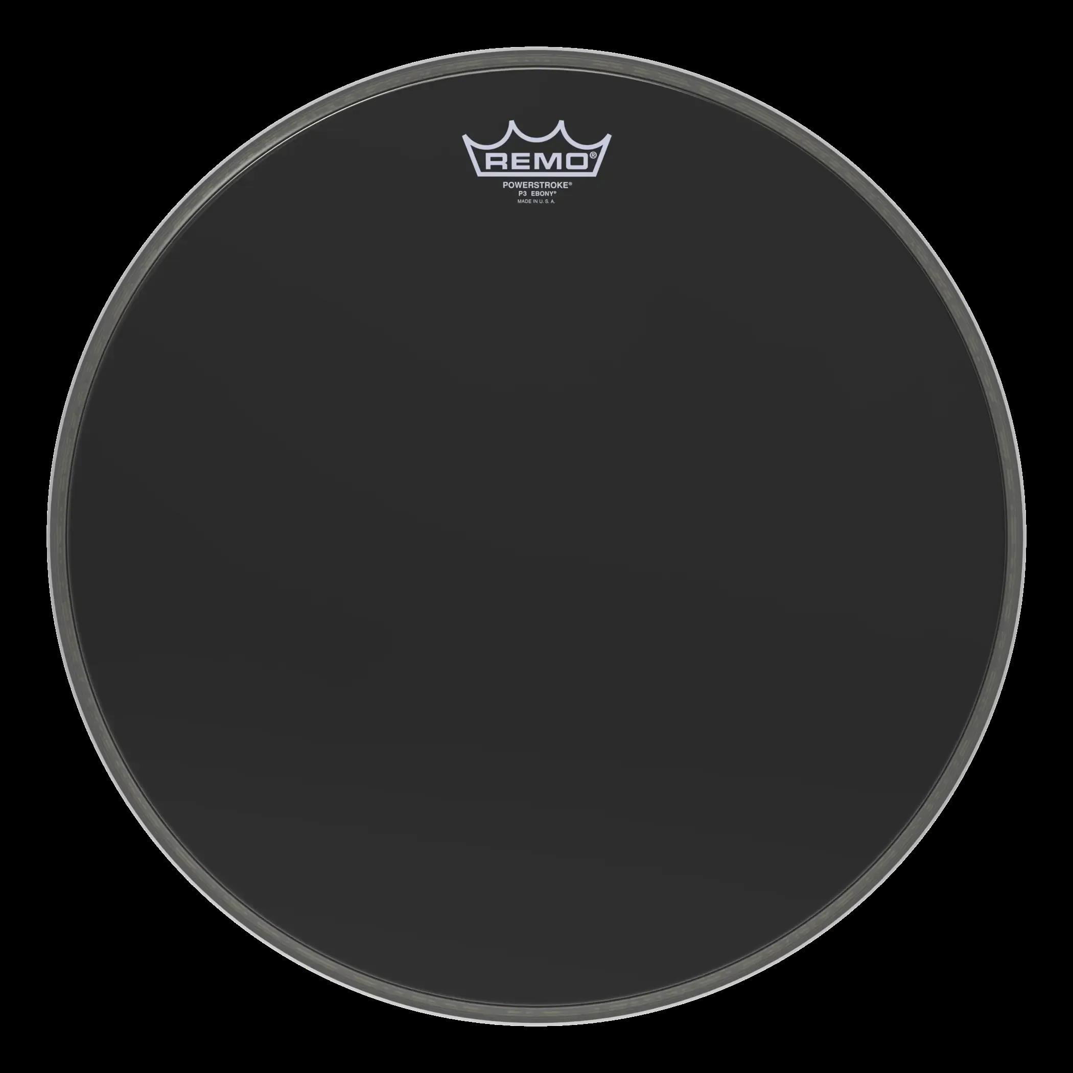 REMO P3-1016-ES POWERSTROKE®3 EBONY 16 İnç Bas Davul Derisi