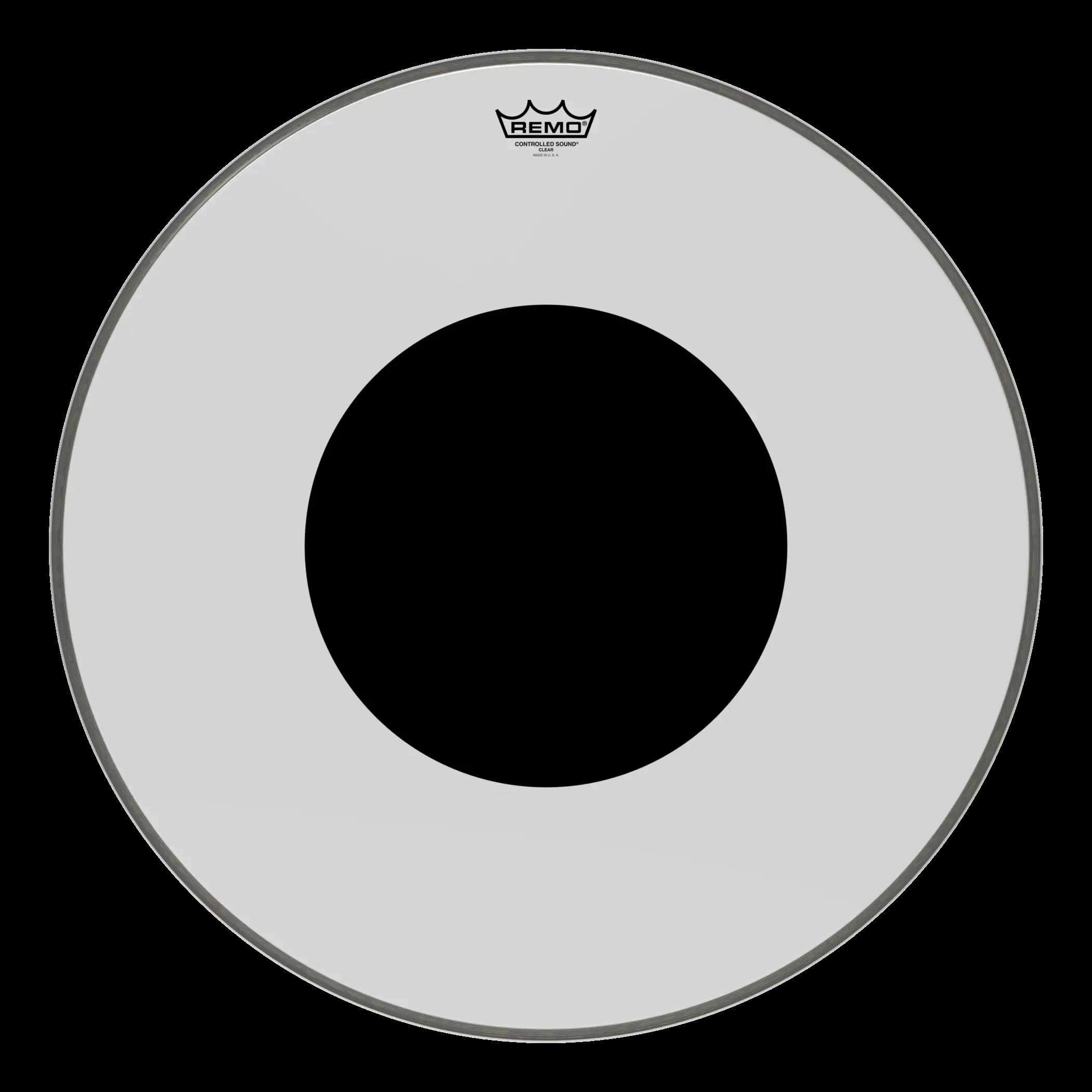 Remo Controlled Sound® Clear Black Dot™ 16 İnç Davul Derisi