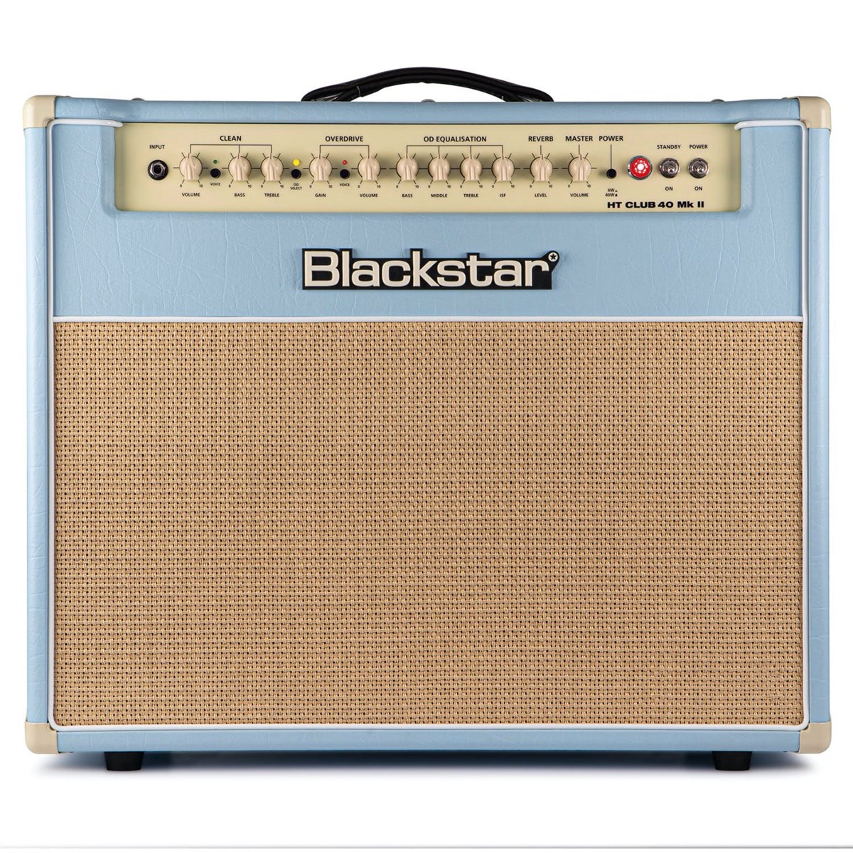 Blackstar HT Club 40 Mark II 12 Inch 40-Wtt Tube Combo Amp (Black & Blue Edition)