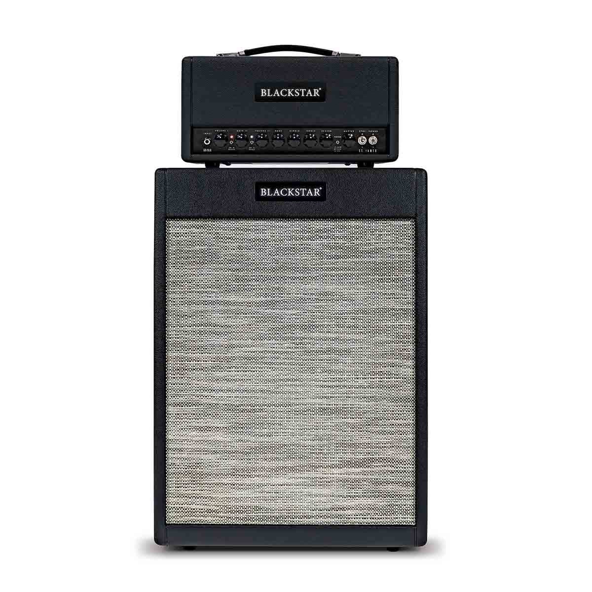 Blackstar St. James 50-Watt Tube Head ve St. James 2 x 12-inch Kabin Bundle (Siyah)