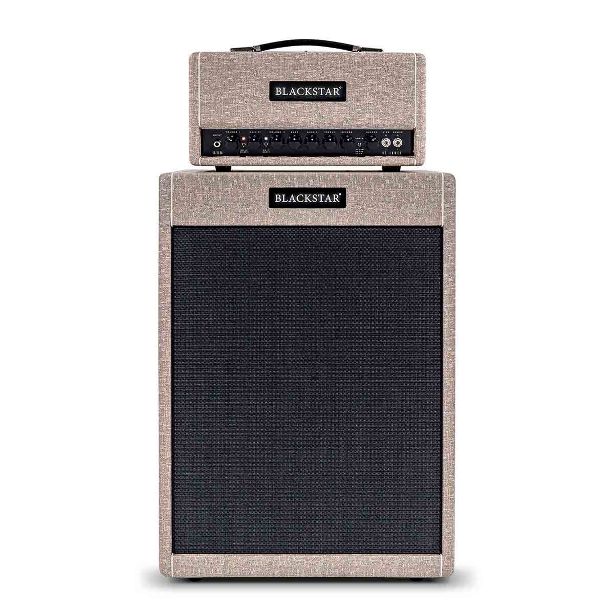 Blackstar St. James 50-Watt Tube Head ve St. James 2 x 12-inch Kabin Bundle (Fawn)