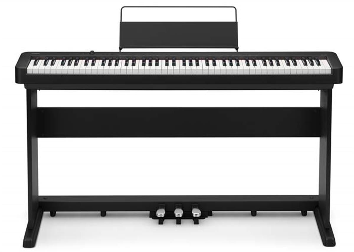 Casio CDP-S160BKC2 Siyah Taşınabilir Dijital Piyano Seti (3-Pedal)