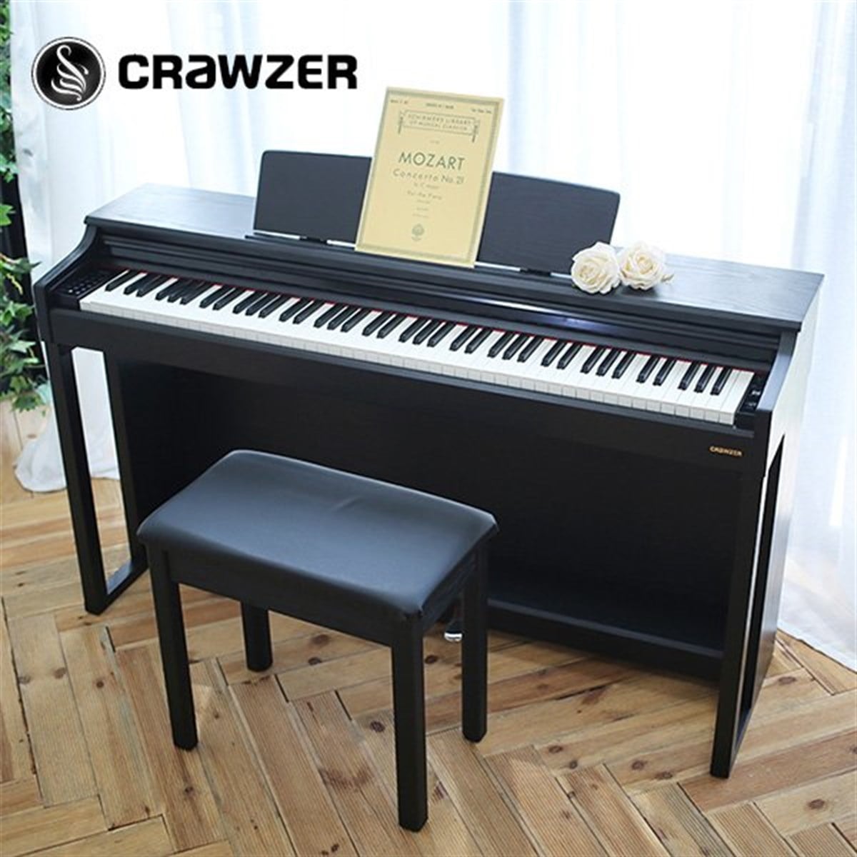 CRAWZER CX-M30S DİJİTAL PİYANO (SİYAH)