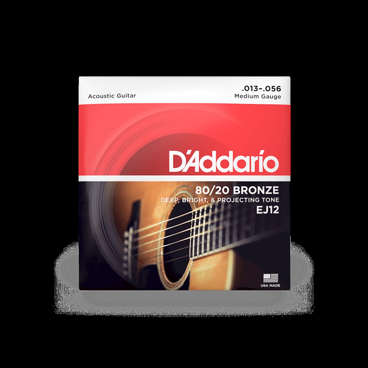 DADDARIO EJ12 AKUSTİK GİTAR TEL SETİ (80/20)