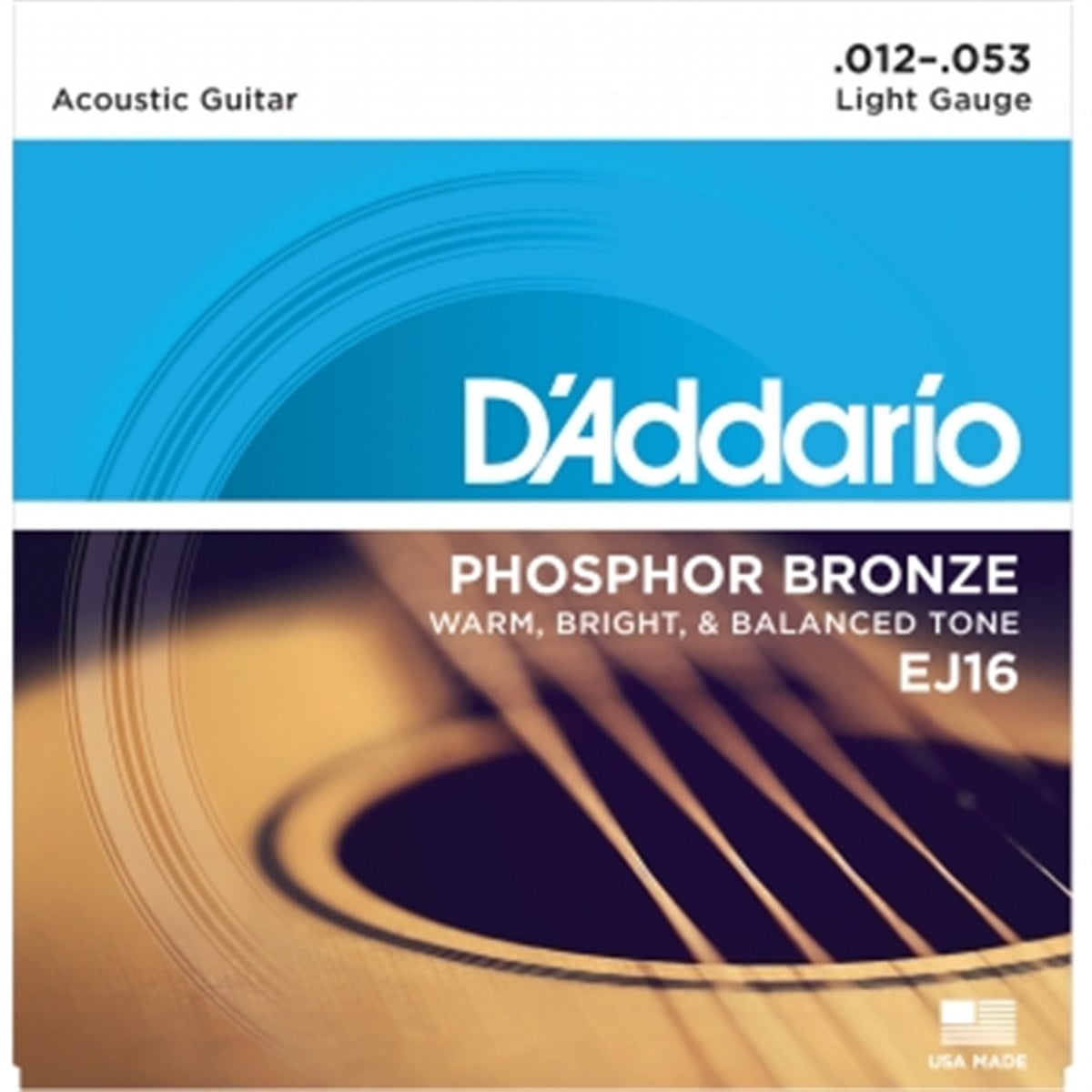 DADDARIO EJ16 Akustik Gitar Teli 012-053