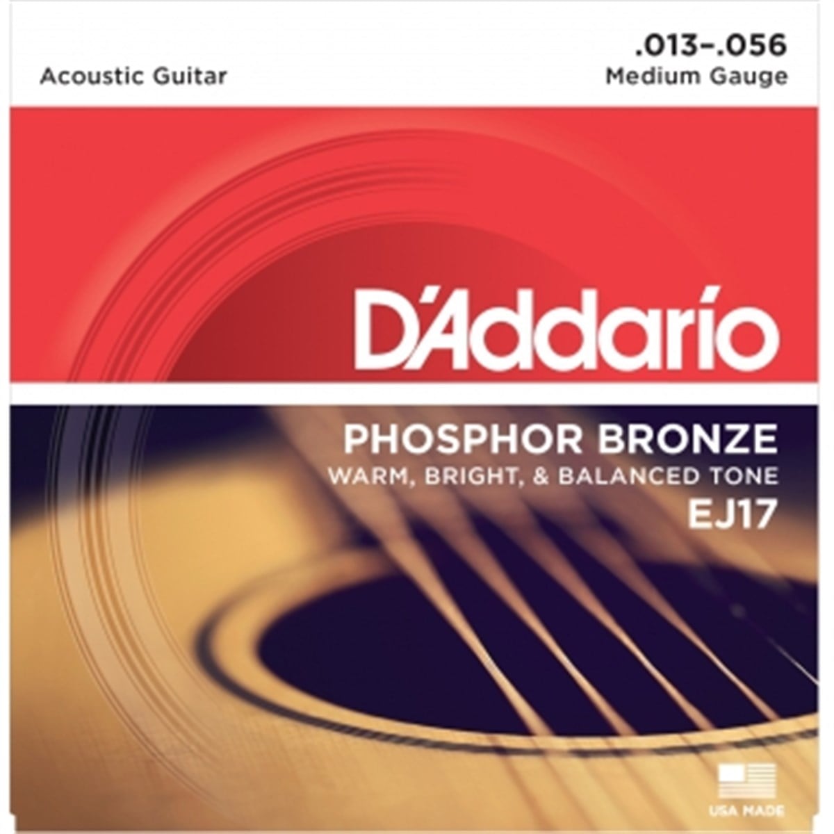 DADDARIO EJ17 Akustik Gitar Teli 013-056
