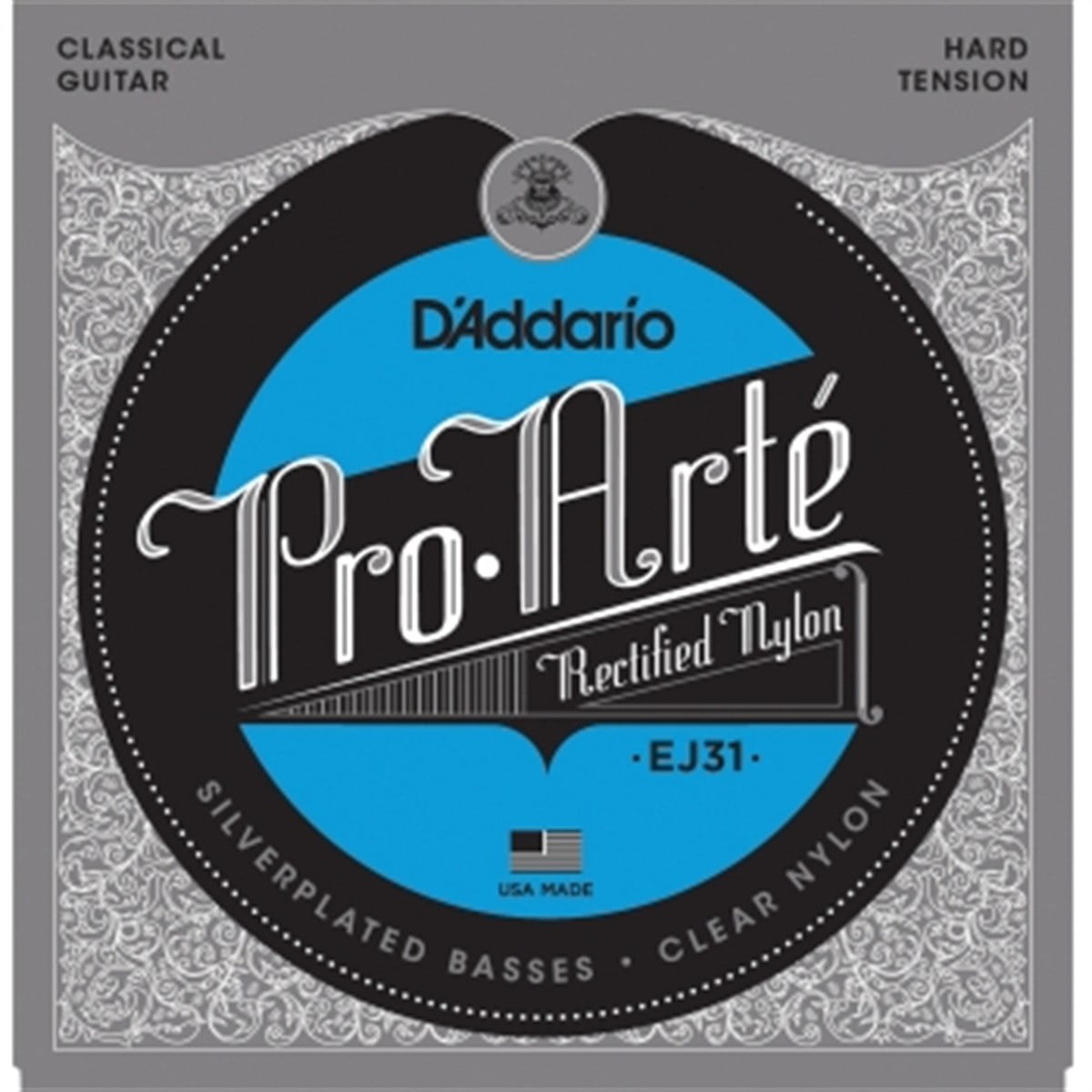 DADDARIO EJ31 KLASİK GİTAR TEL SETİ (4/4) Hard Tension