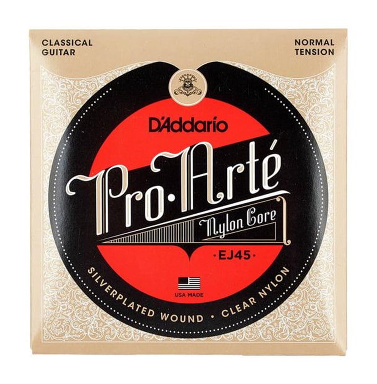 DADDARIO EJ45 KLASİK GİTAR TELİ, PRO-ARTE Normal Tansiyon