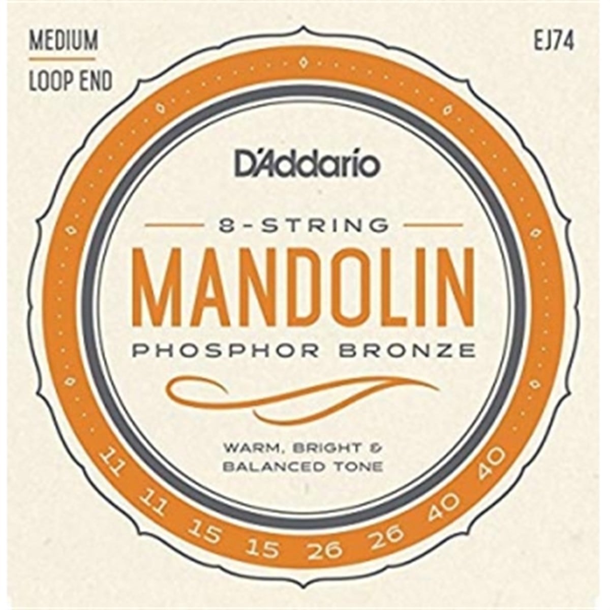 DADDARIO EJ74 MANDOLIN TEL SET