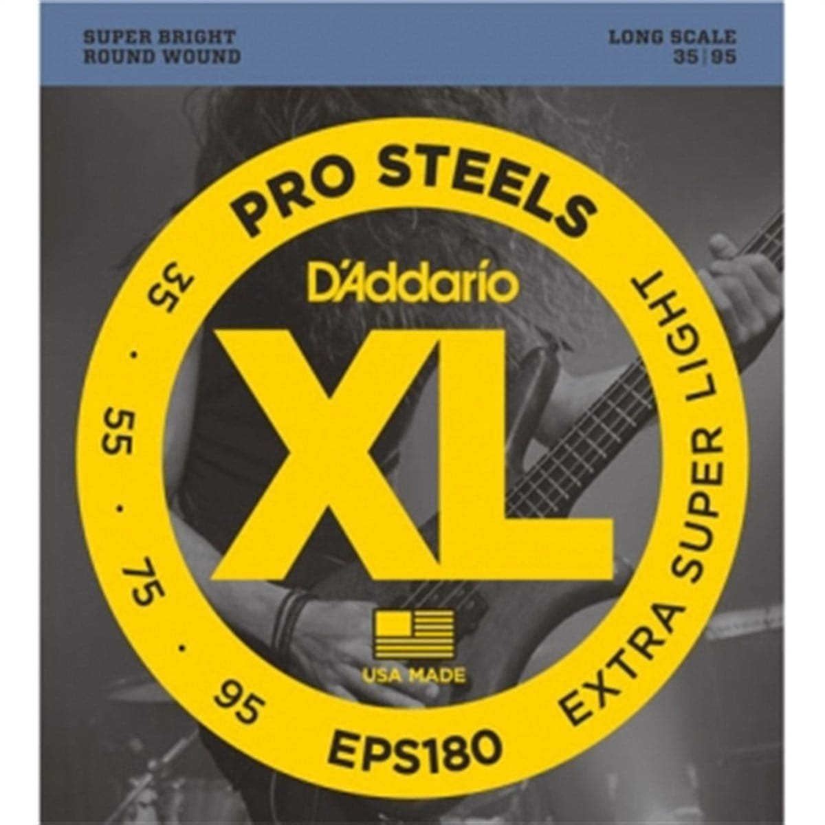 DADDARIO EPS180 BAS GİTAR TEL SETİ 35-95