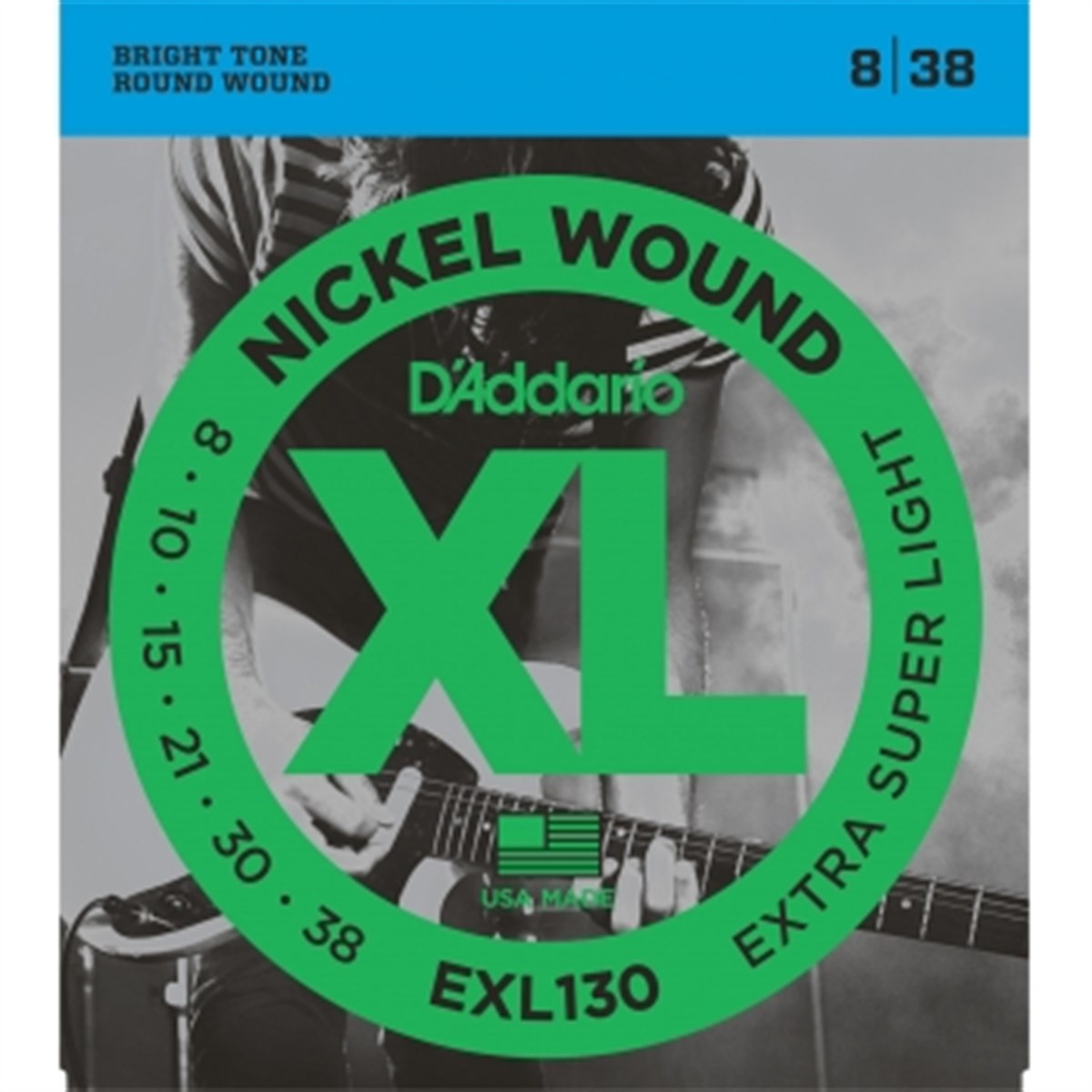 DADDARIO EXL130 ELEKTRO GİTAR TEL SETİ (8-38)