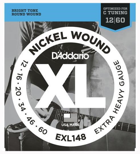 DADDARIO EXL148 ELEKTRO GİTAR TEL SETİ (12-60)