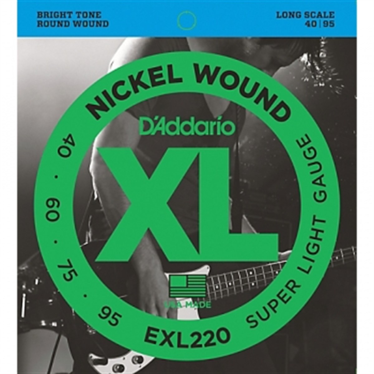 DADDARIO EXL220 BAS GİTAR TEL SETİ 40-95