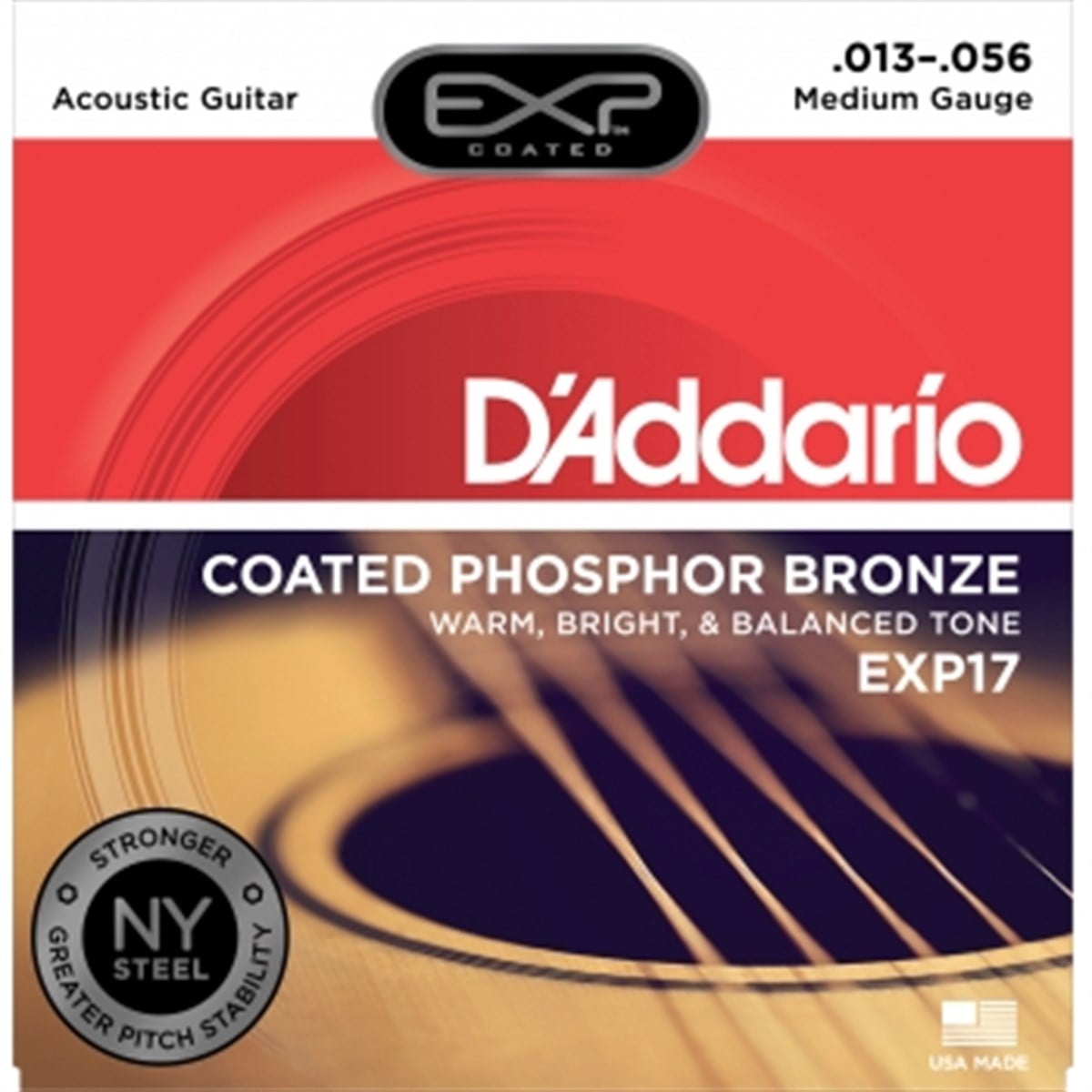 DADDARIO EXP17 Akustik Gitar Teli 13-56
